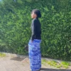 Blue Wide Leg Trousers