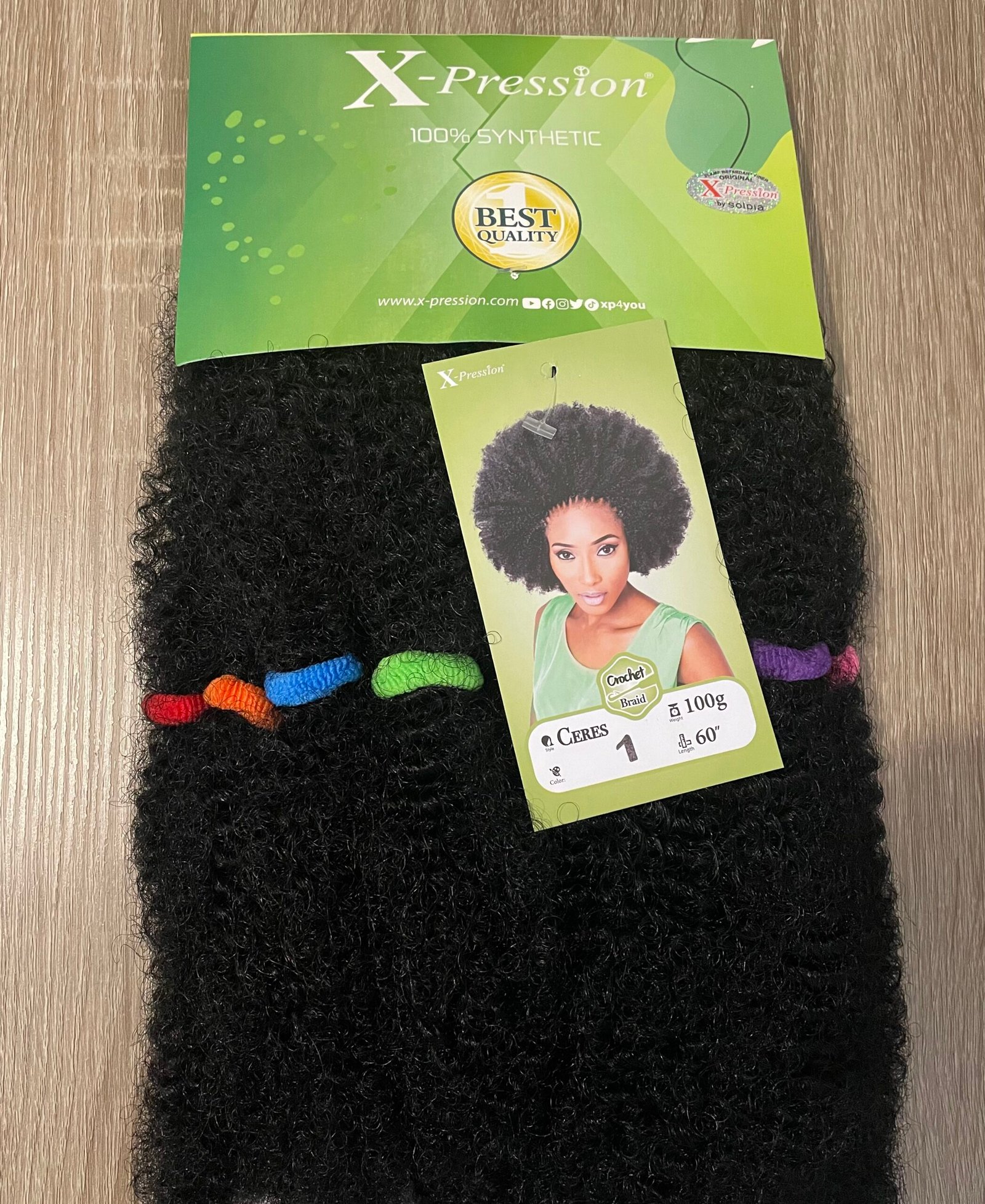 Kinky hair extension