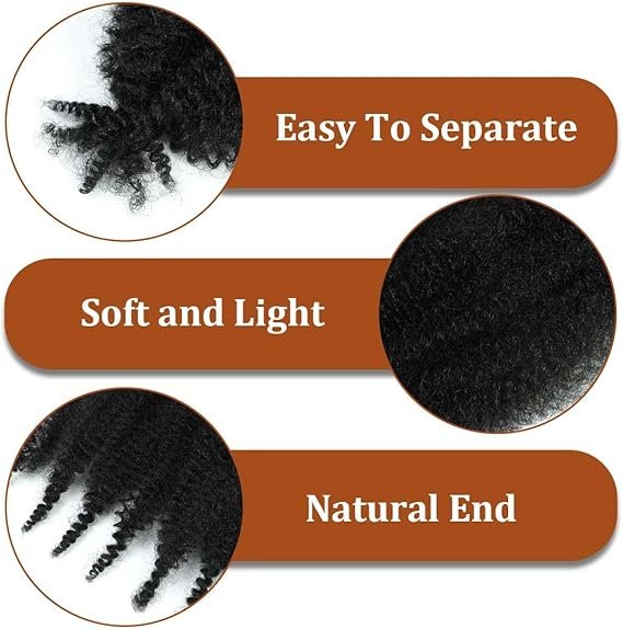 Kinky hair extension