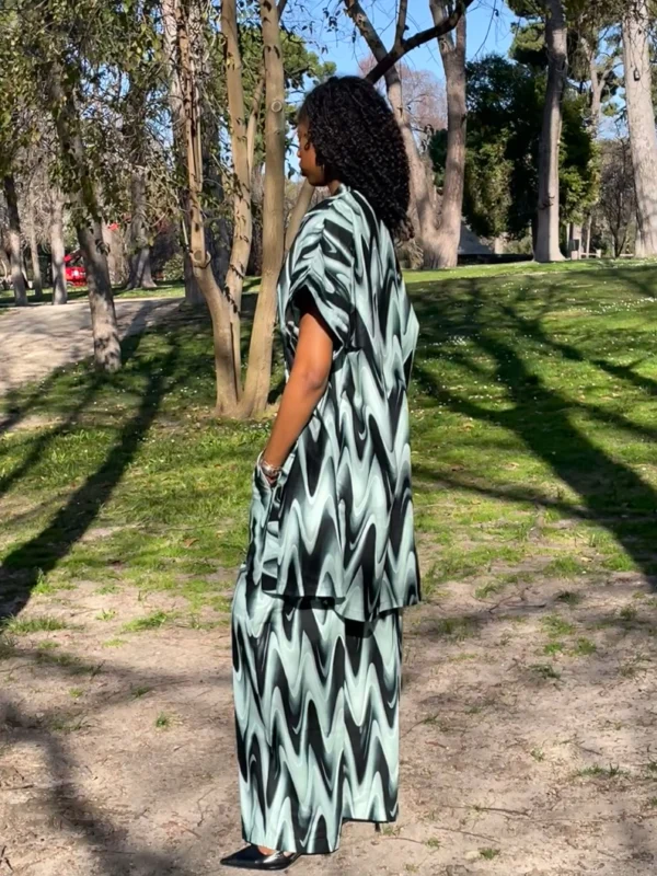 Green Prints Unisex Set