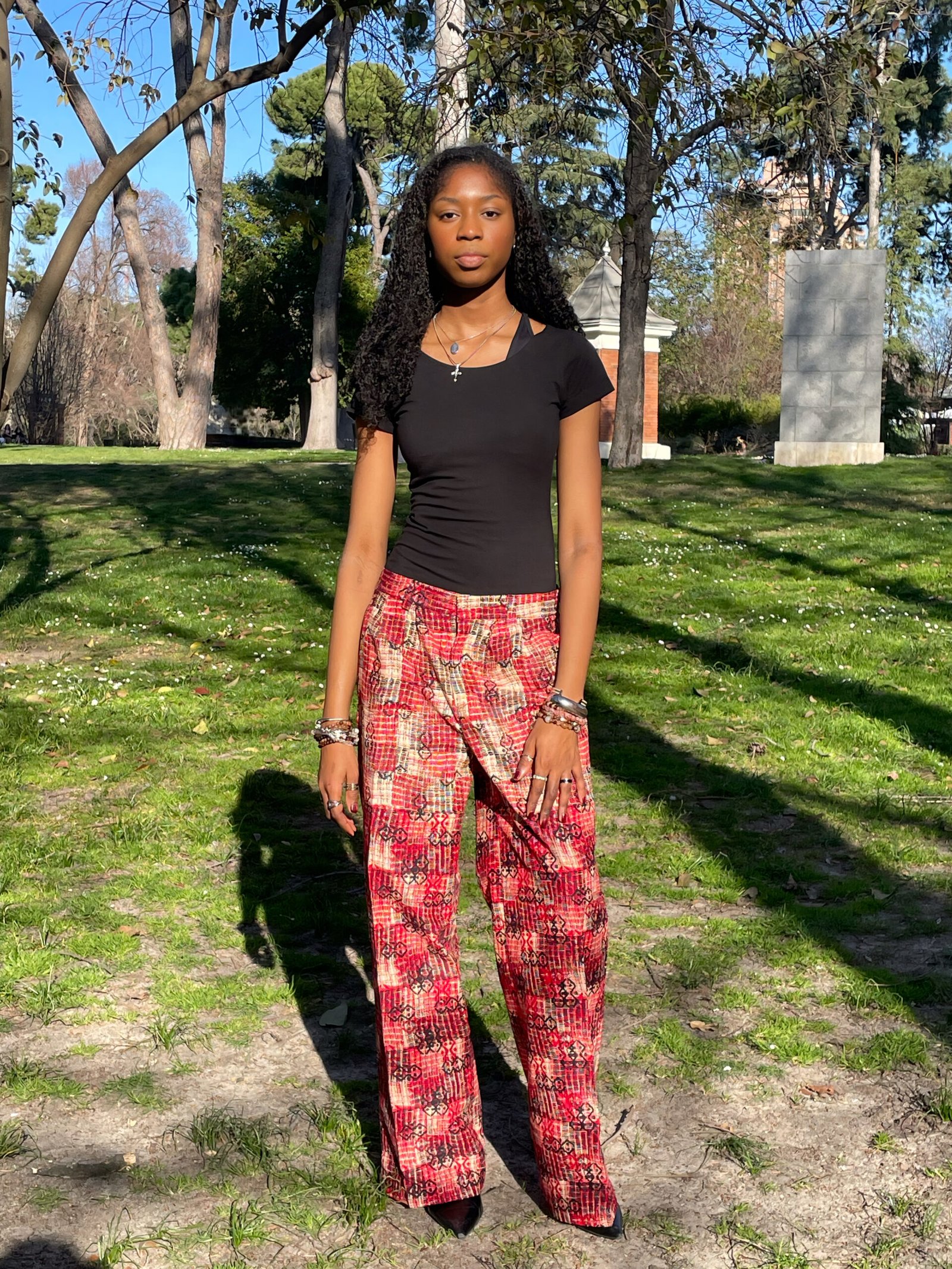 Straight unisex Trousers