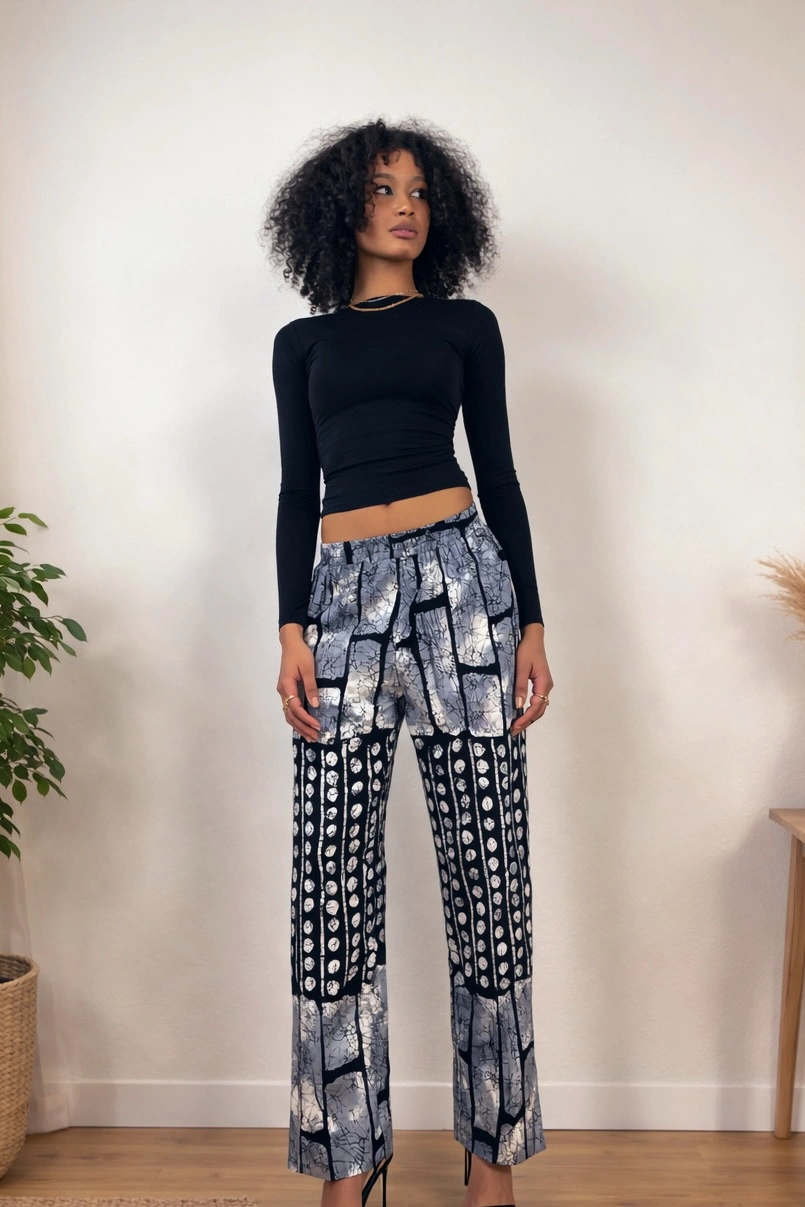 Straight unisex Trousers