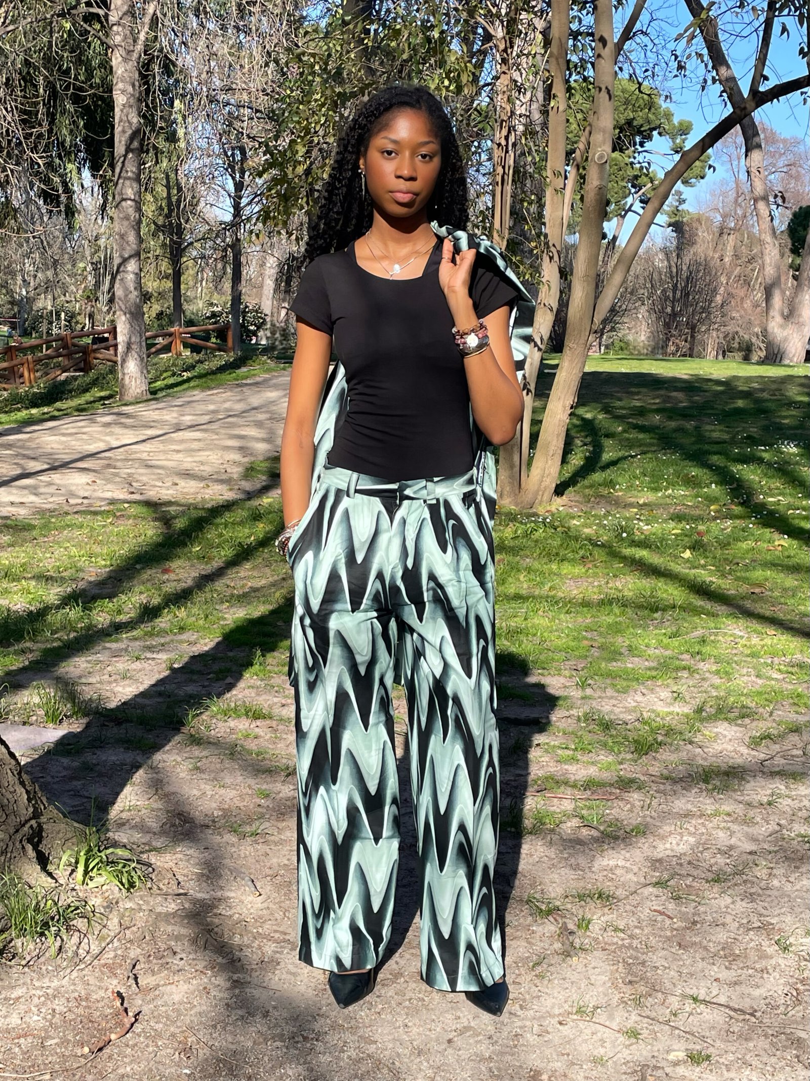 Green Prints Unisex Set